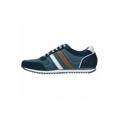 Afbeelding van Australian Sneakers laag, Heren, Maat: 39, Sjc mid blue combi blauw Leer