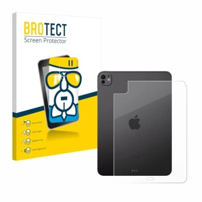 Afbeelding van BROTECT Screenprotector voor Apple iPad Pro 11&quot; 2024 (Achterkant) Folie Beschermfolie Beschermglas transparant