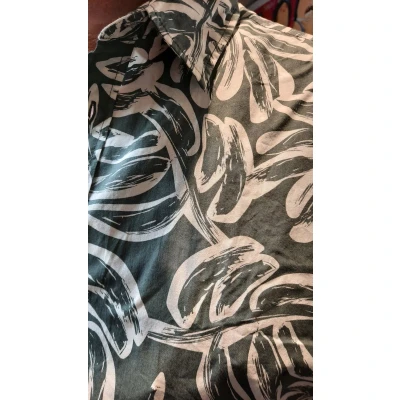 Afbeelding van JACK&amp;JONES PLUS JORLAFAYETTE AOP SHIRT SS PLS Heren Overhemd Maat EU4XL US2XL