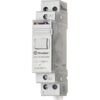 Afbeelding van Finder 20.21.8.110.4000 Stroomstootschakelaar DIN rail 1x NO 110 V/AC 1 stuk(s)