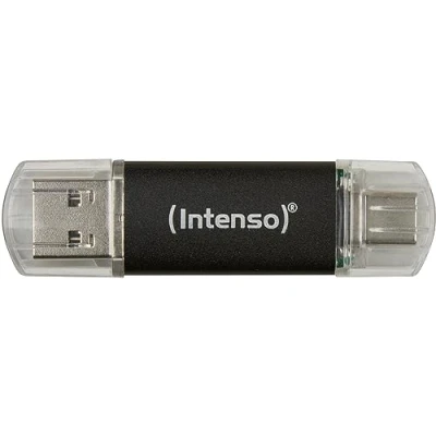 Afbeelding van USB stick INTENSO 3539490 Antraciet 64 GB