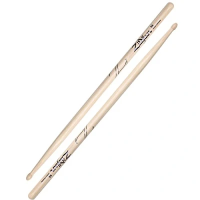 Afbeelding van Zildjian Z5A 5A Acorn Neon Gele Drumsticks, Hickory