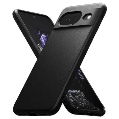 Afbeelding van Ringke Onyx Compatibel met Google Pixel 8 Case, Robuust Duurzaam Schokbestendig TPU Hoesje Black