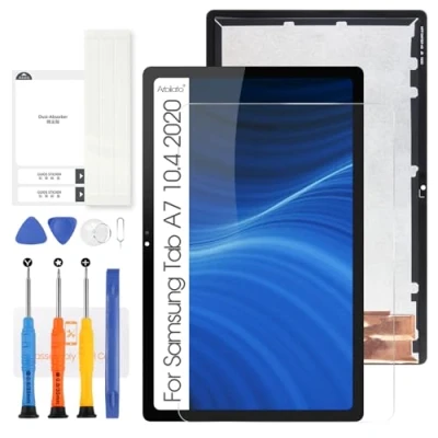 Afbeelding van Lcd scherm voor Samsung Galaxy Tab A7 T500 T505 LCD, Display SM Touchscreen Digitizer Montage met Reparatie Kit (zwart)