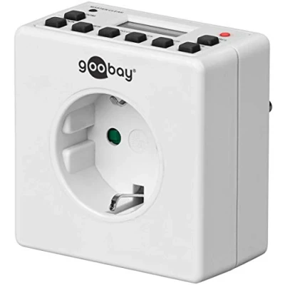 Afbeelding van Goobay 93256 digitale timer nauwkeurige controle van elektronische apparaten met onopvallend design