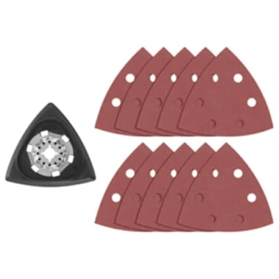Afbeelding van Bosch OSL350SPDK 11 Pc. Starlock Oscillating Multi Tool Delta Sanding Pad Kit
