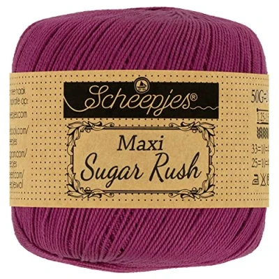 Afbeelding van Scheepjes Maxi Sugar Rush 128 Tyrisch Paars Garen 10x50g