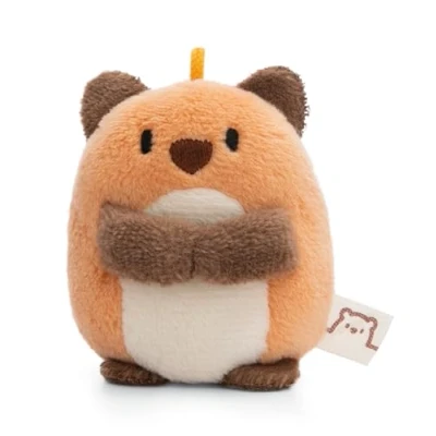 Afbeelding van Knuffel Vos Geeks 5cm rood Zacht speelgoed gemaakt van pluche, schattig pluchen knuffeldier om mee te knuffelen en spelen, voor kinderen volwassenen