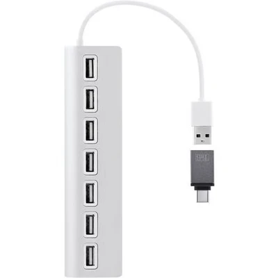 Afbeelding van Hub USB A aluminium naar 7 poorten 2.0 T&#039;nB