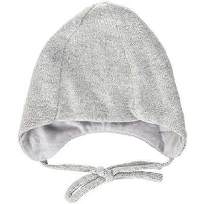 Afbeelding van Sterntaler Baby Berretto Bebé Uncinetto Béret, Argenté (Silber Melange 542), 45 Beanie, Grey Mélange, One Size
