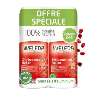 Afbeelding van Weleda Granaatappel Deodorant Roll on 24H Set van 2 x 50 ml