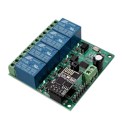 Afbeelding van DollaTek 12V SP8266 Wifi Relais IOT Smart Home Cepphone APP afstandsbediening schakelaar