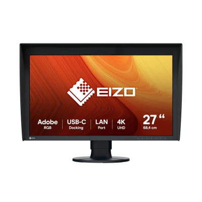 Afbeelding van EIZO ColorEdge CG2700X computer monitor 68,6 cm (27&quot;) 3840 x 2160 Pixels 4K Ultra HD LCD Zwart