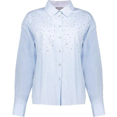 Afbeelding van Geisha Blouse blue M