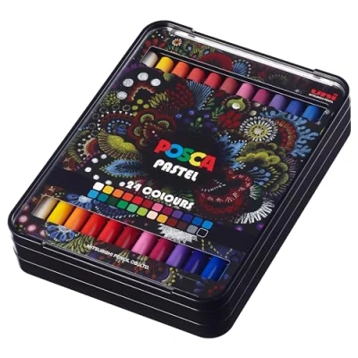 Afbeelding van Posca Pastels, doos met 24 stuks