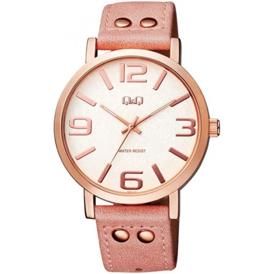 Afbeelding van Mooi roze horloge van het merk Q&amp;Q Q892J312Y