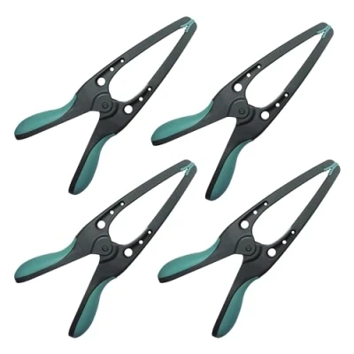 Afbeelding van wolfcraft Set Spitsveerklemen MT 70 4 st.I 3633000 I De universele spanklem voor zeer precieze fixatie