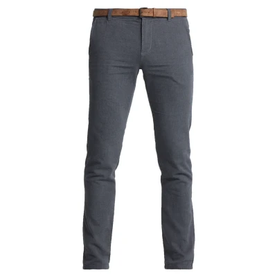 Afbeelding van TOM Tailor Denim Structured Chino, Heren, Maat: 30x32, Black/grey