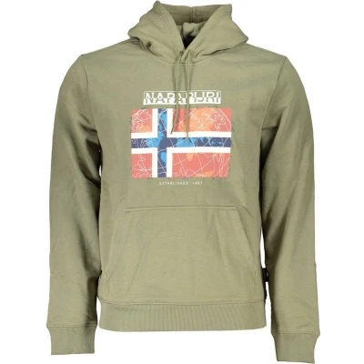 Afbeelding van Katoenen Sweatshirt Met Capuchon En Logoprint