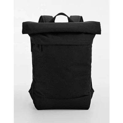 Afbeelding van BagBase Simplicity Roll Top Backpack BG870 Black