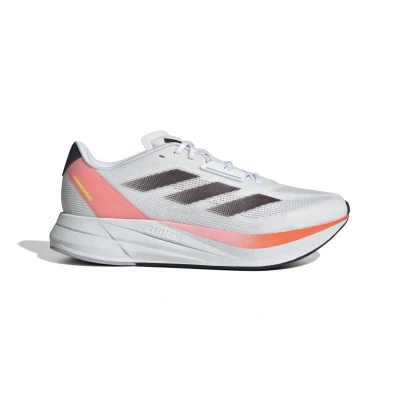 Afbeelding van adidas Performance Duramo Speed Hardloopschoenen neutraal, Heren, Maat: 44, Footwear white/aurora metallic/solar red Textiel/ synthetisch