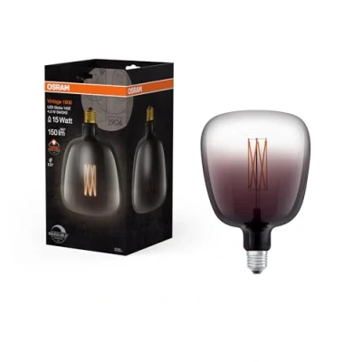 Afbeelding van OSRAM vintage 19 6 LED lamp, smoke tint, 4,5W, 15 lm