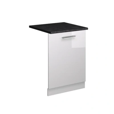 Afbeelding van Vicco Fame LineVoorpaneel vaatwasser 60 cm , WB Antraciet Wit Hoogglans