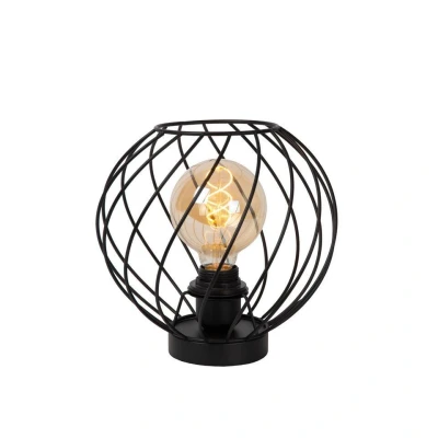 Afbeelding van Lucide Tafellamp Danza 25cm Zwart