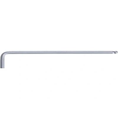 Afbeelding van KS Tools 151.3102 Stiftsleutel voor binnenzeskant schroeven met kogelkop, gefosfateerd,extra lang, 2mm