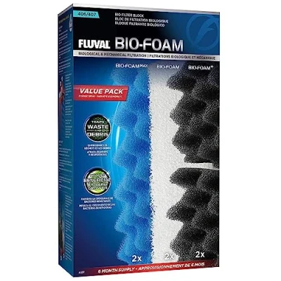 Afbeelding van Fluval 407 Bio Foam Pack 6 maanden 250 g