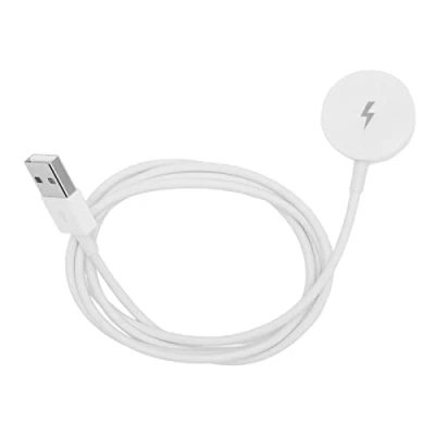 Afbeelding van Oplader Dock Compatibel met Fossil Gen 1 2 3, Magnetische Smart Watch Smartwatch USB Oplaadkabel, Oplaad Kabel voor Q Marshal (Wit)