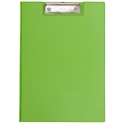 Afbeelding van Klembordmap MAUL A4 staand met penlus PVC neon groen
