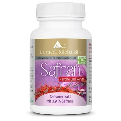 Afbeelding van saffraan Dr. med. Michalzik 3,9% + vitamine C zonder additieven van Biotikon®