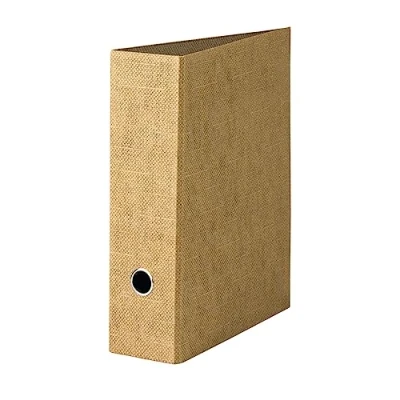 Afbeelding van Rössler Papier 1317452600 S.O.H.O. Map DIN A4 met hefboommechanisme, rugbreedte 85 mm, Special Line Hazelnoot, 1 stuk