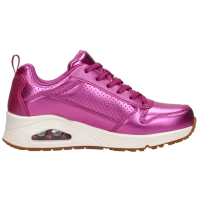 Afbeelding van Skechers Uno Metallixs Sneakers Laag Fuchsia Maat 42