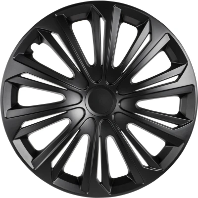 Afbeelding van Wieldoppen Racer 15 inch, set van 4 zwart