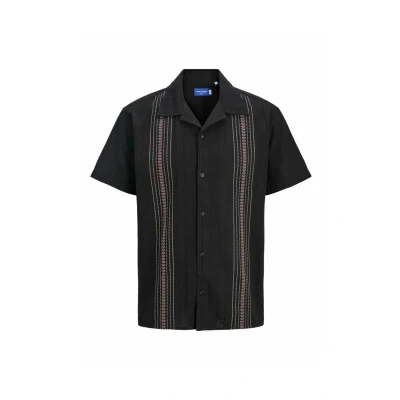 Afbeelding van Jack &amp; Jones Relaxed FIT Overhemd, Heren, Maat: Large, Black