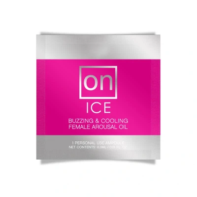 Afbeelding van Sensuva ON Arousal Oil Ice Single Use Ampoule Packet