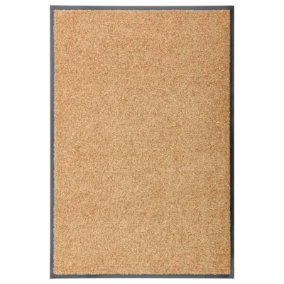 Afbeelding van Deurmat wasbaar 60x90 cm crème
