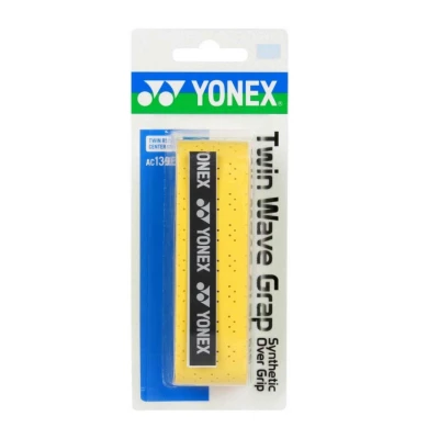 Afbeelding van Yonex Grip Ac134ex Twin Wave Geel