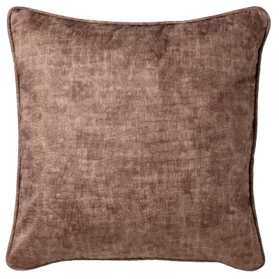 Afbeelding van Dutch Decor SAMMY Sierkussen 45x45 cm slangenprint Cobble Stone beige