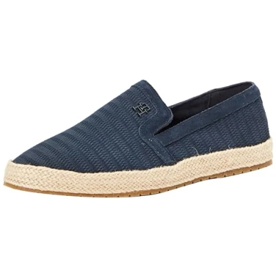 Afbeelding van Tommy Hilfiger Classic Espadrilles, Heren, Maat: 40, Desert sky Veloursleer