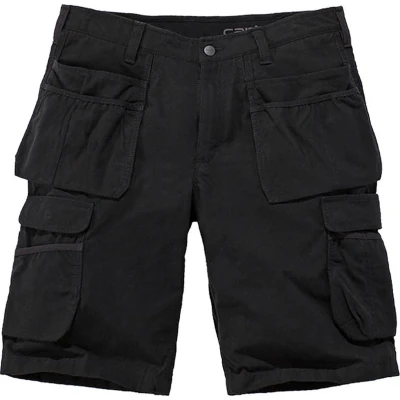 Afbeelding van Carhartt 104201.BRN.S530 Staal Multipocket Mannen Kort, Bruin, W30 Maat