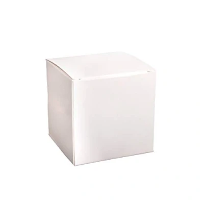 Afbeelding van Rayher 67322102 vierkante vouwdoos om te vullen, set van 12, geschenkdozen karton, wit, 7,5 x cm