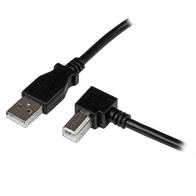 Afbeelding van StarTech.com 1 m USB 2.0 A naar rechtshoekige B kabel M/M