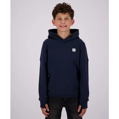 Afbeelding van Vingino Hoodie Basic Logo Sweatshirt met capuchon voor jongens, Midnight Blue, 6 Jaar