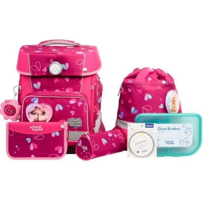 Afbeelding van School Mood Champion Maxx Pro Mila Schooltas set 7 delig