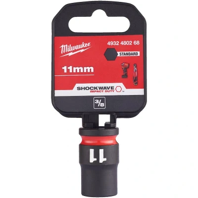 Afbeelding van Milwaukee Accessoires SHOCKWAVE Slagdop 3/8&quot; 11mm 1 stuk 4932480268