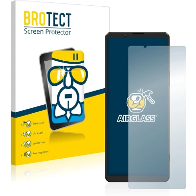 Afbeelding van BROTECT Screenprotector voor Sony Xperia 1 III Folie Beschermfolie Beschermglas transparant