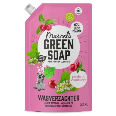 Afbeelding van Marcel&#039;s GR Soap Wasverzachter patchouli &amp; cranberry 750 Milliliter